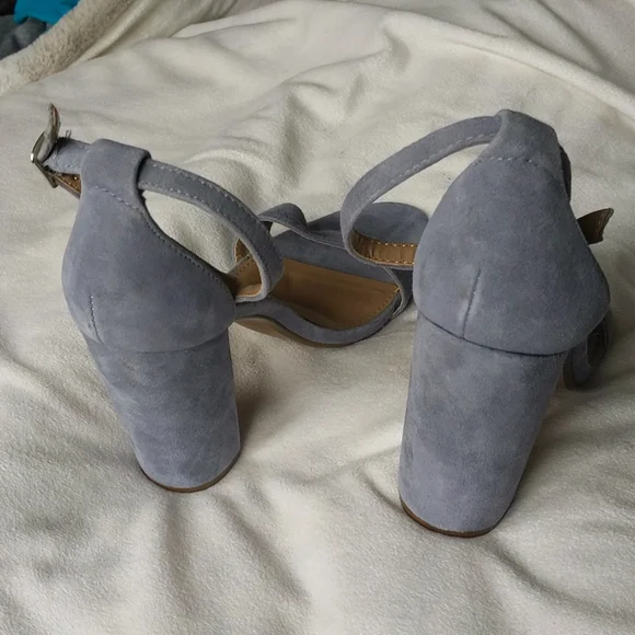 🌙🦋 Steve Madden | dusty blue heels size 8 - Picture 3 of 7